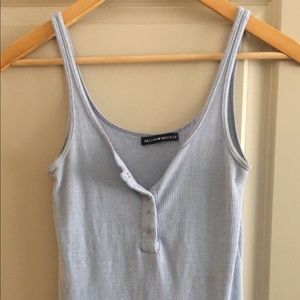 Brandy Melville Light Blue crop tank